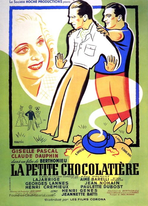 La petite chocolati&egrave;re - French Movie Poster