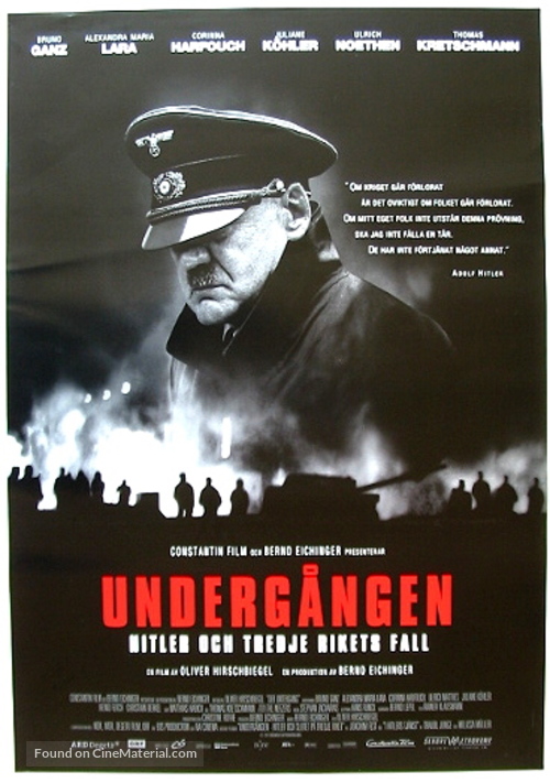 Der Untergang - Swedish Movie Poster