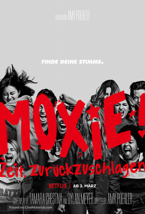 Moxie - German Movie Poster