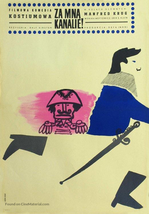 Mir nach, Canaillen! - Polish Movie Poster