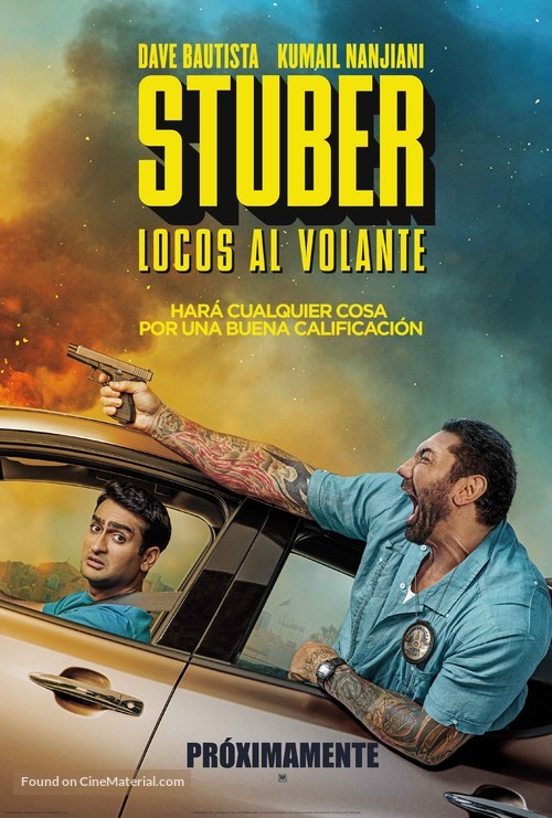 Stuber - Mexican Movie Poster