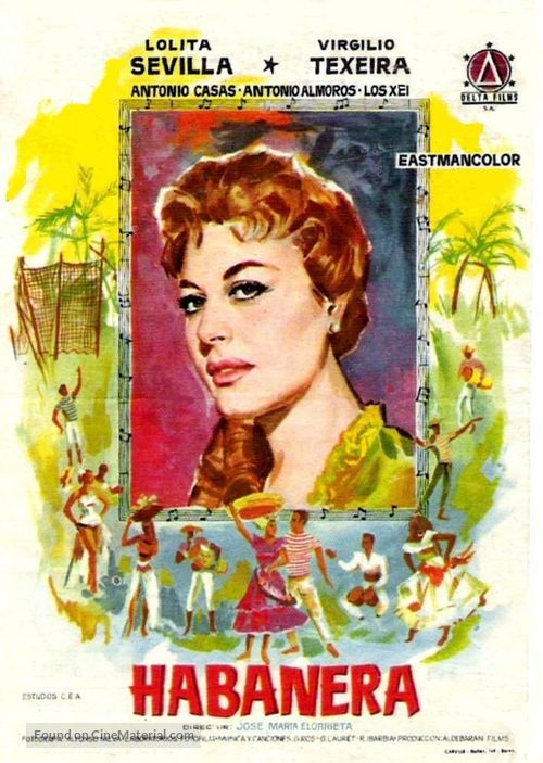 Habanera - Spanish Movie Poster