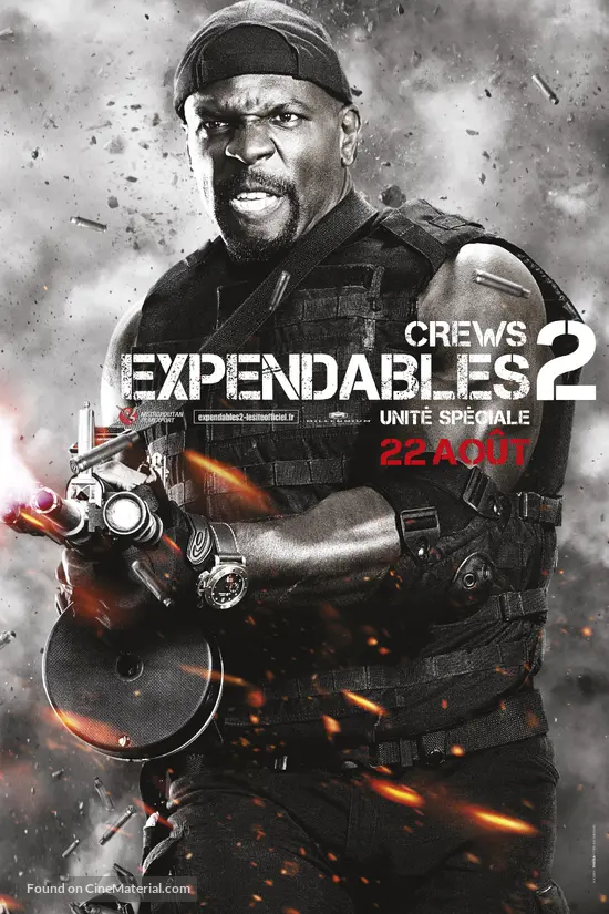 The Expendables 2 - French Movie Poster