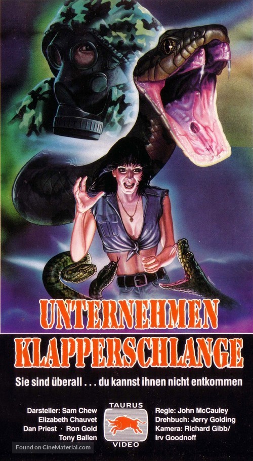 Rattlers - German VHS movie cover