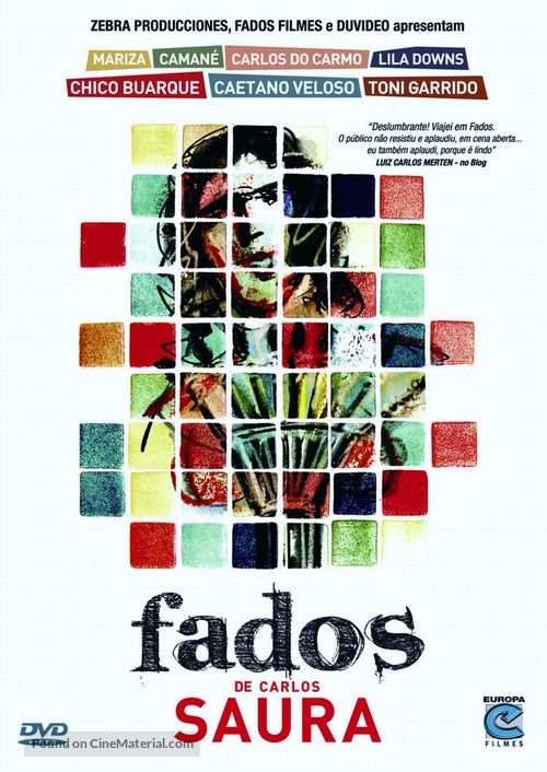 Fados - Brazilian DVD movie cover