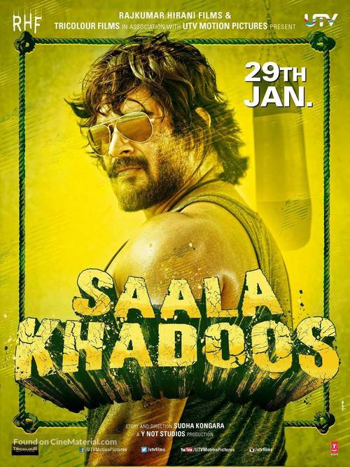 Saala Khadoos - Indian Movie Poster