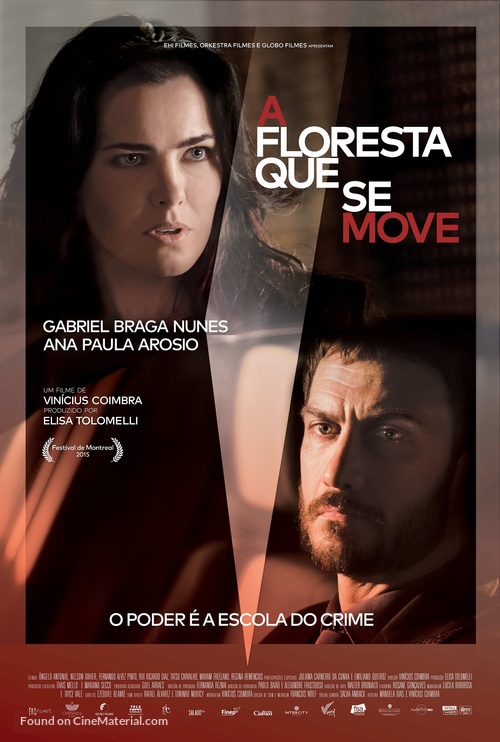 A Floresta Que Se Move - Brazilian Movie Poster