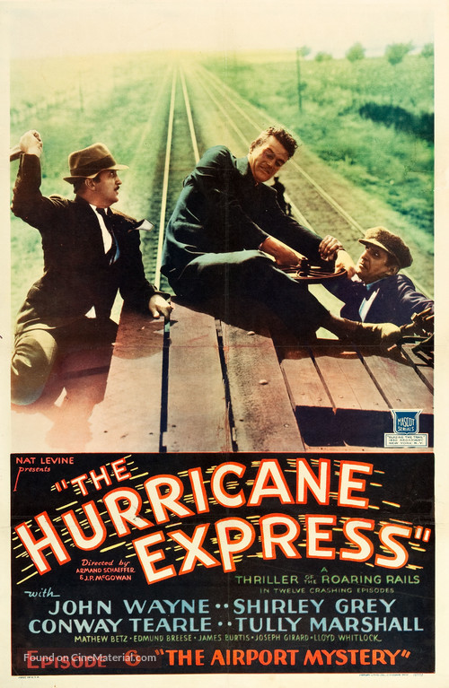 The Hurricane Express - Movie Poster