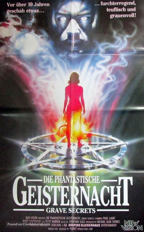 Grave Secrets - German Movie Poster