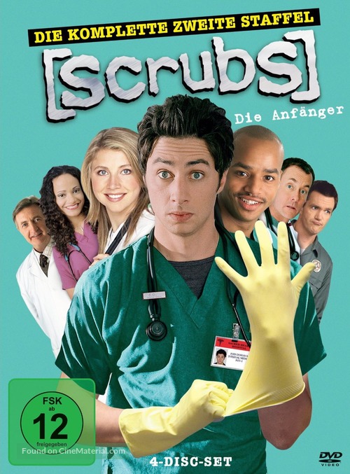 &quot;Scrubs&quot; - German DVD movie cover