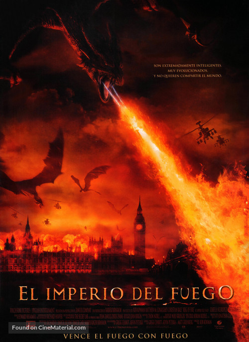 Reign of Fire - Spanish Movie Poster