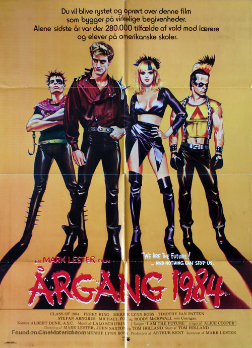 Class of 1984 - Danish Movie Poster