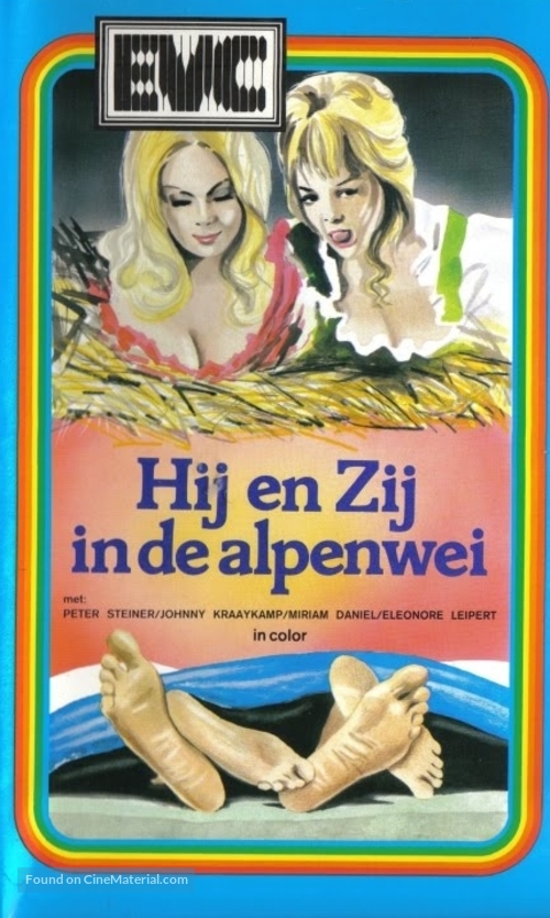 Die Sto&szlig;burg - Dutch VHS movie cover