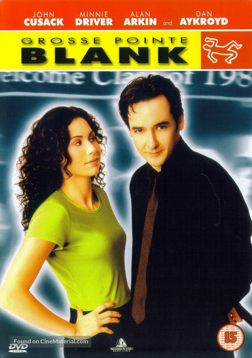 Grosse Pointe Blank - British DVD movie cover