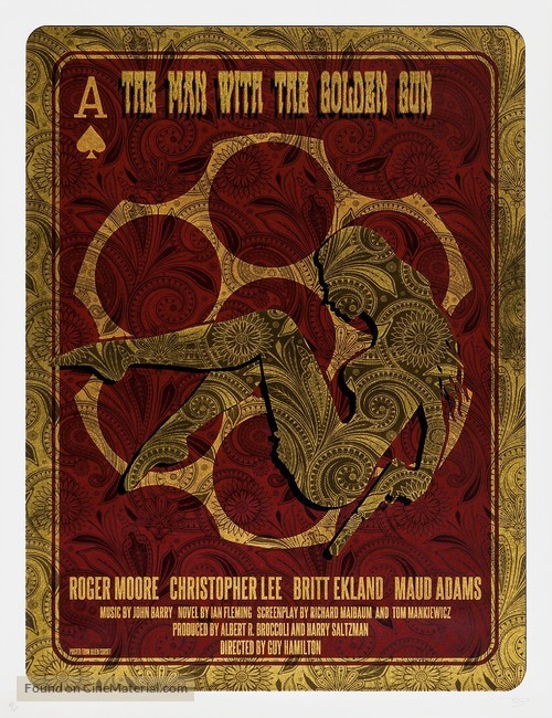 The Man With The Golden Gun - poster