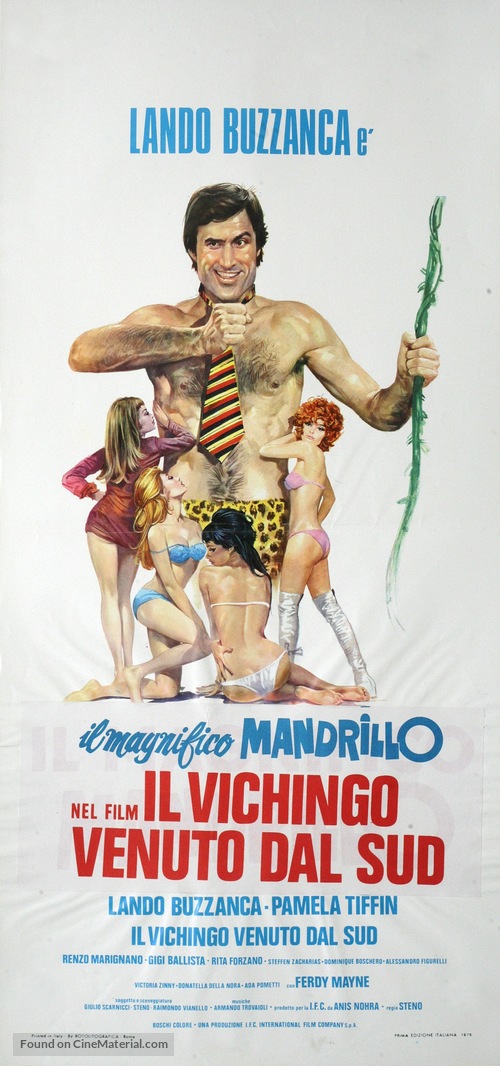 Il vichingo venuto dal sud - Italian Movie Poster