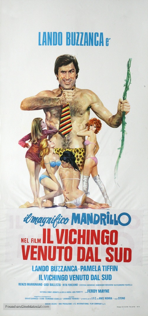 Il vichingo venuto dal sud - Italian Movie Poster