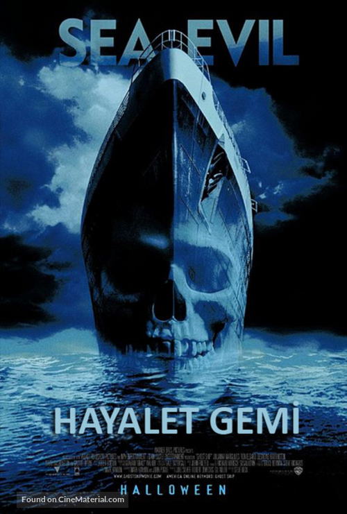 Ghost Ship - Turkish Movie Poster