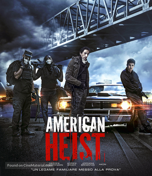 American Heist - Italian Blu-Ray movie cover