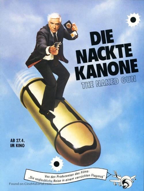 The Naked Gun - German Movie Poster