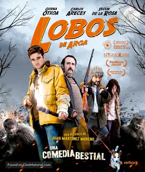 Lobos de Arga - Spanish Blu-Ray movie cover