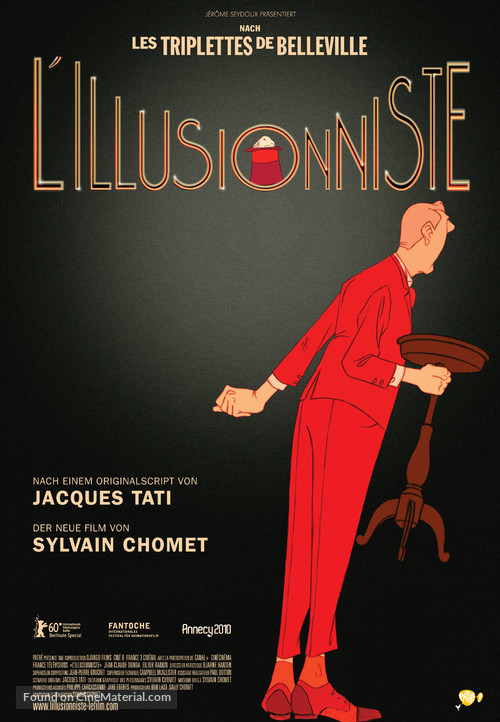 L&#039;illusionniste - Swiss Movie Poster