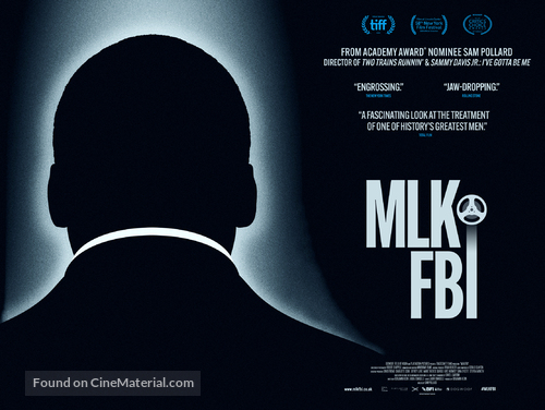 MLK/FBI - British Movie Poster