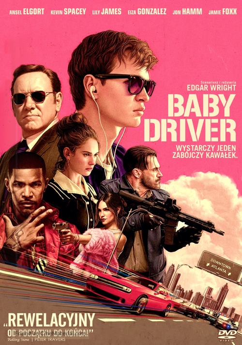 Baby Driver - Polish Movie Cover
