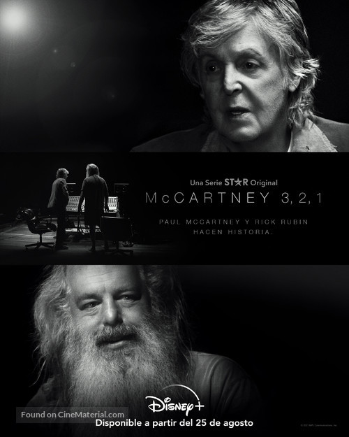 McCartney 3,2,1 - Spanish Movie Poster
