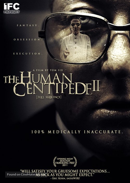 The Human Centipede II (Full Sequence) - DVD movie cover