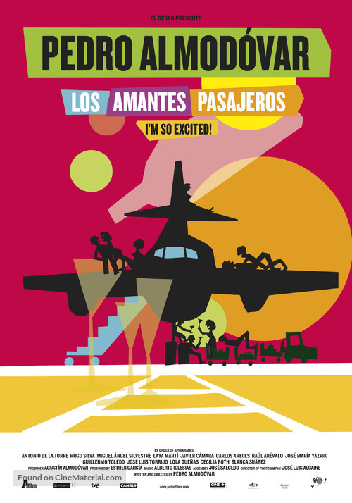 Los amantes pasajeros - Dutch Movie Poster