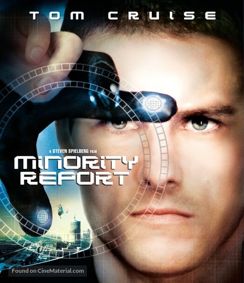 Minority Report - Blu-Ray movie cover
