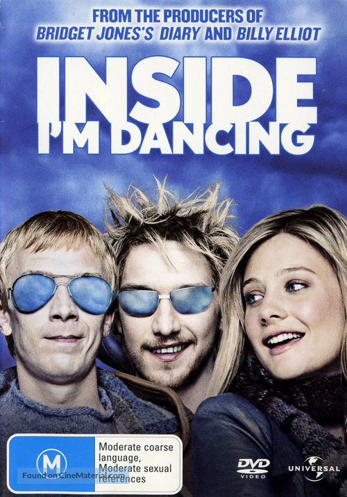 Inside I&#039;m Dancing - Australian Movie Cover