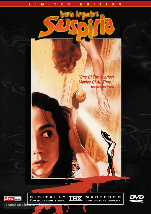 Suspiria - DVD movie cover