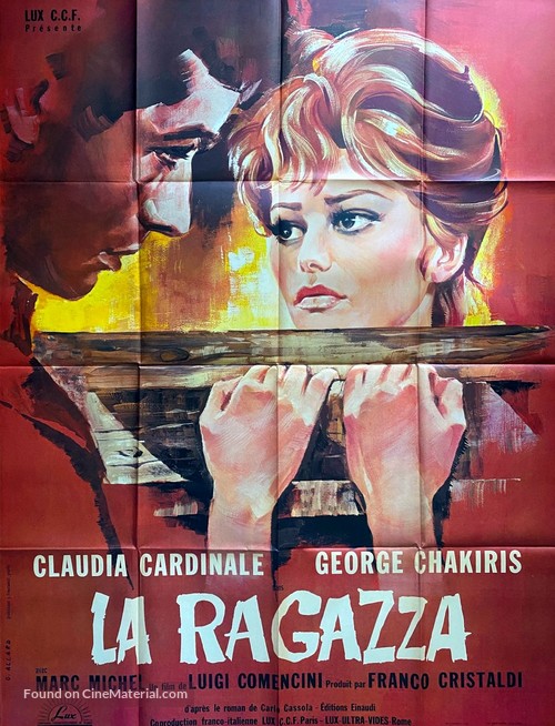 La ragazza di Bube - French Movie Poster