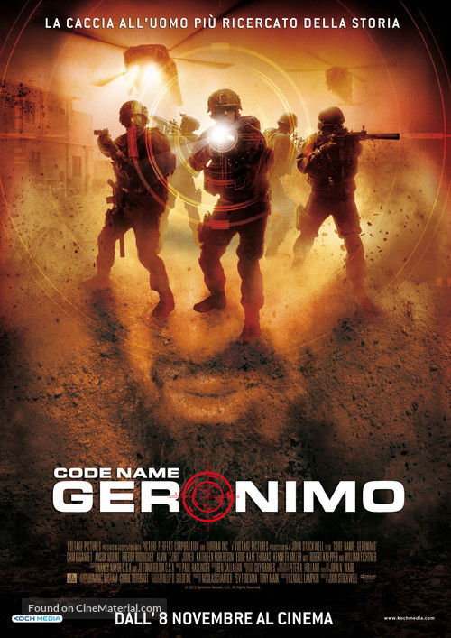 Seal Team Six: The Raid on Osama Bin Laden - Italian Movie Poster