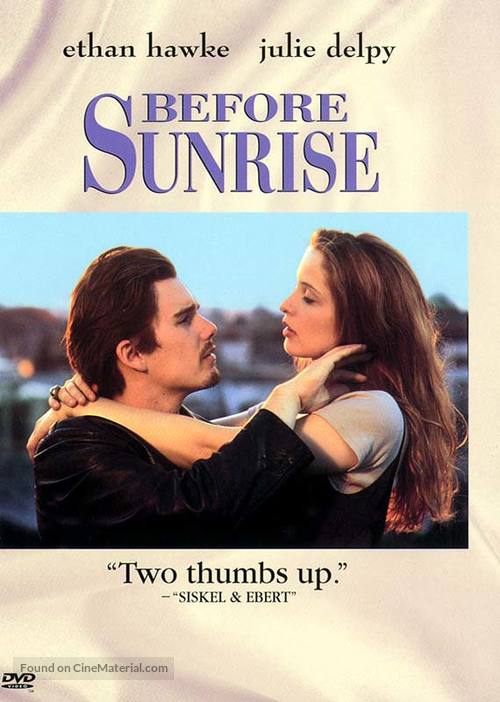Before Sunrise - DVD movie cover