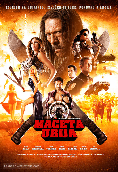 Machete Kills - Slovenian Movie Poster