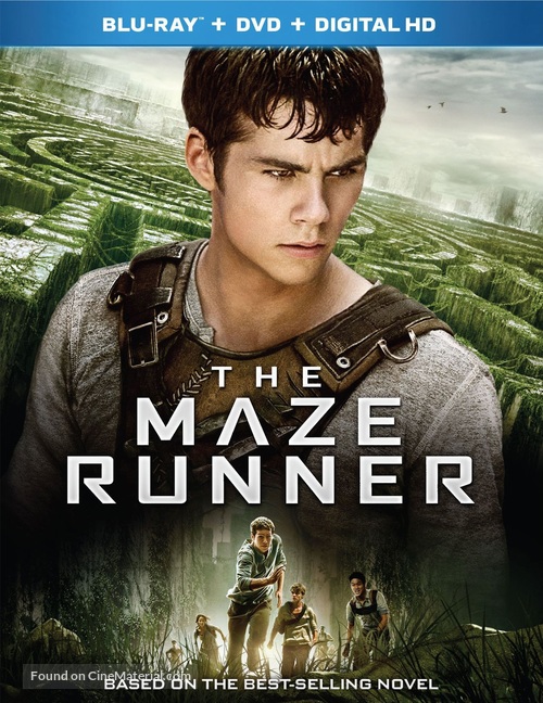 The Maze Runner - Blu-Ray movie cover