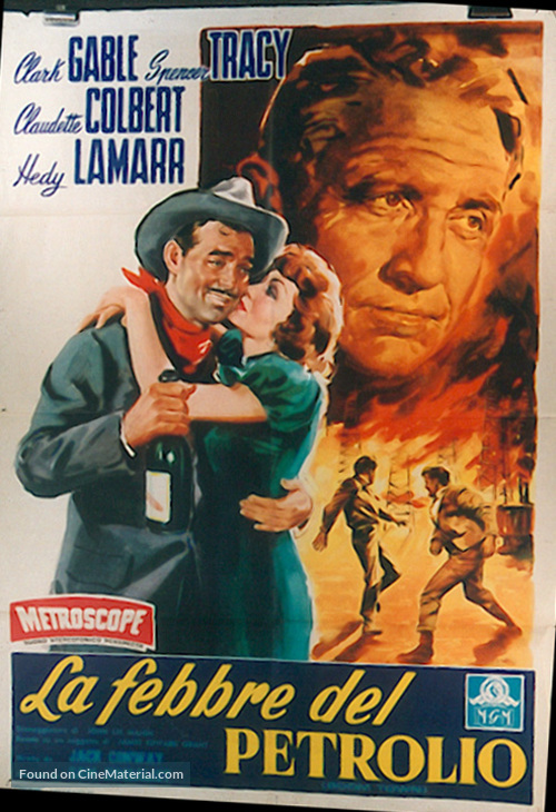 Boom Town - Italian Movie Poster