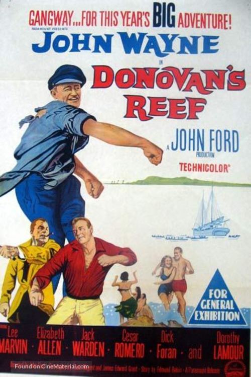Donovan&#039;s Reef - Australian Movie Poster