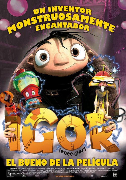 Igor - Chilean Movie Poster