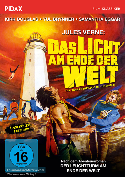 The Light at the Edge of the World - German DVD movie cover