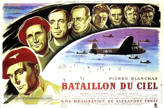 Le bataillon du ciel - French Movie Poster