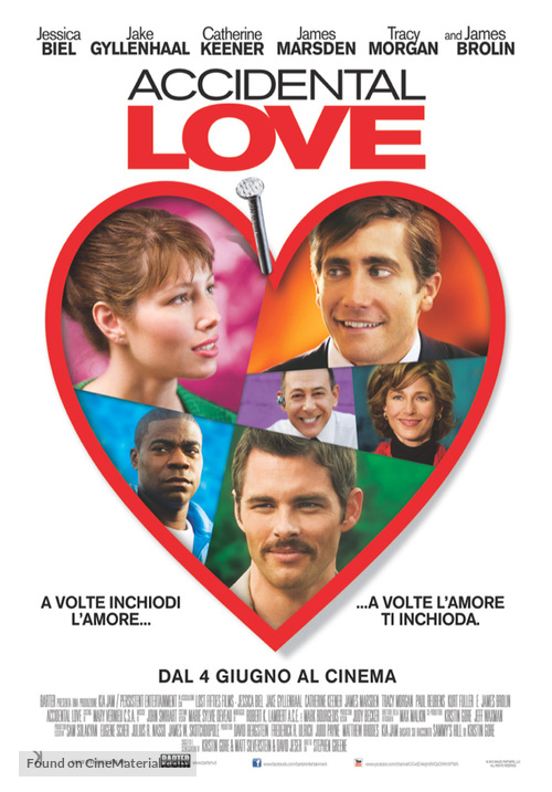 Accidental Love - Italian Movie Poster