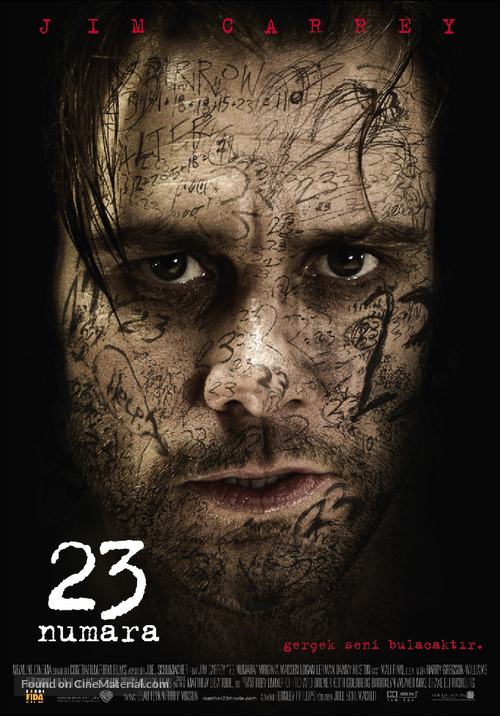The Number 23 - Turkish Movie Poster