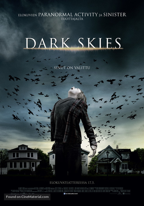 Dark Skies - Finnish Movie Poster