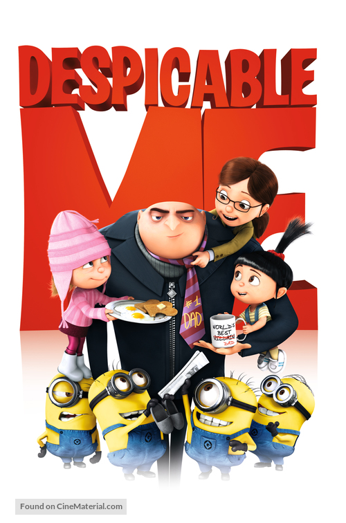 Despicable Me - DVD movie cover