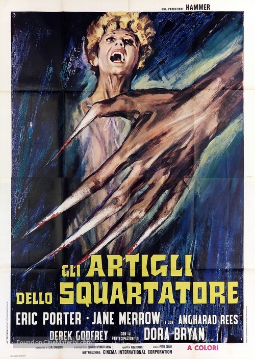 Hands of the Ripper - Italian Movie Poster