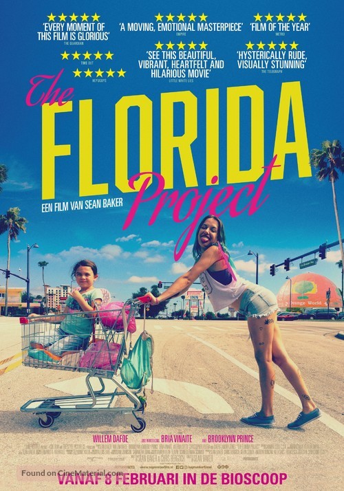 The Florida Project - Dutch Movie Poster